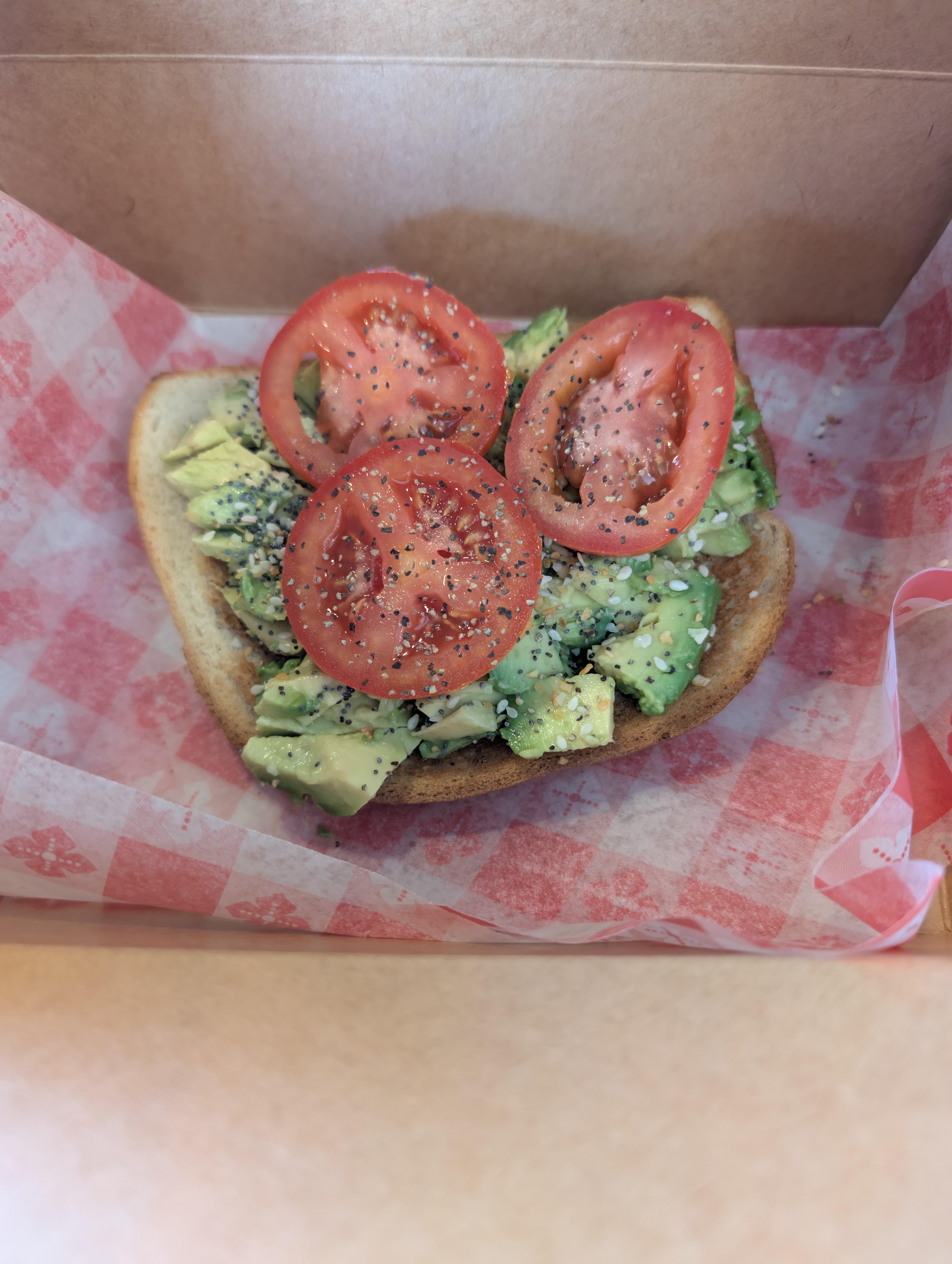 Avocado toast 