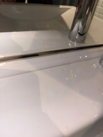 Small section of the mold