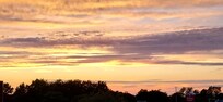 Sunset from right outside the lobby