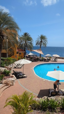 Blick aus dem Fenster