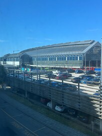 Train station is directly across from this hotel so if sensitive to noise ask to be on the side opposite to the station.