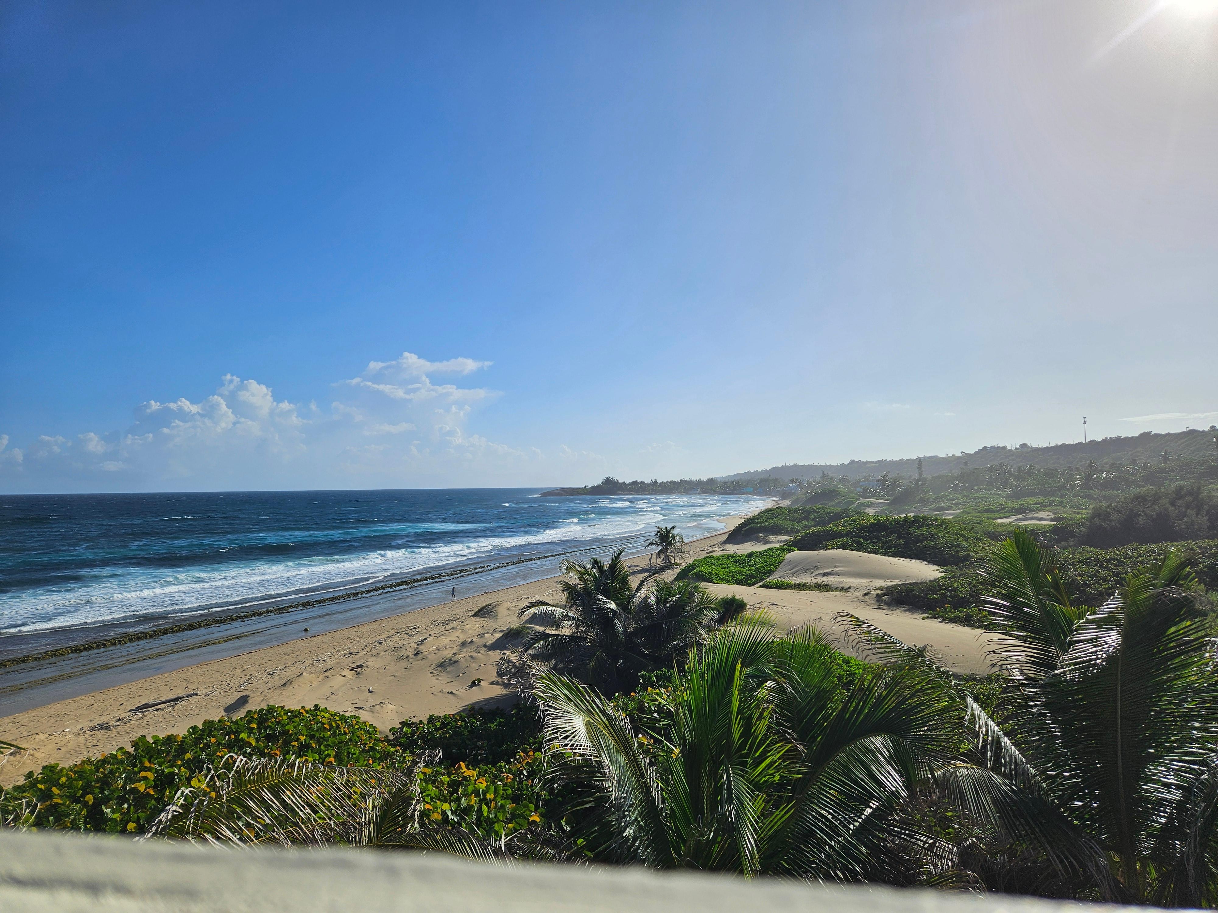 View from mini apartment above his condo