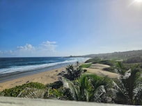 View from mini apartment above his condo