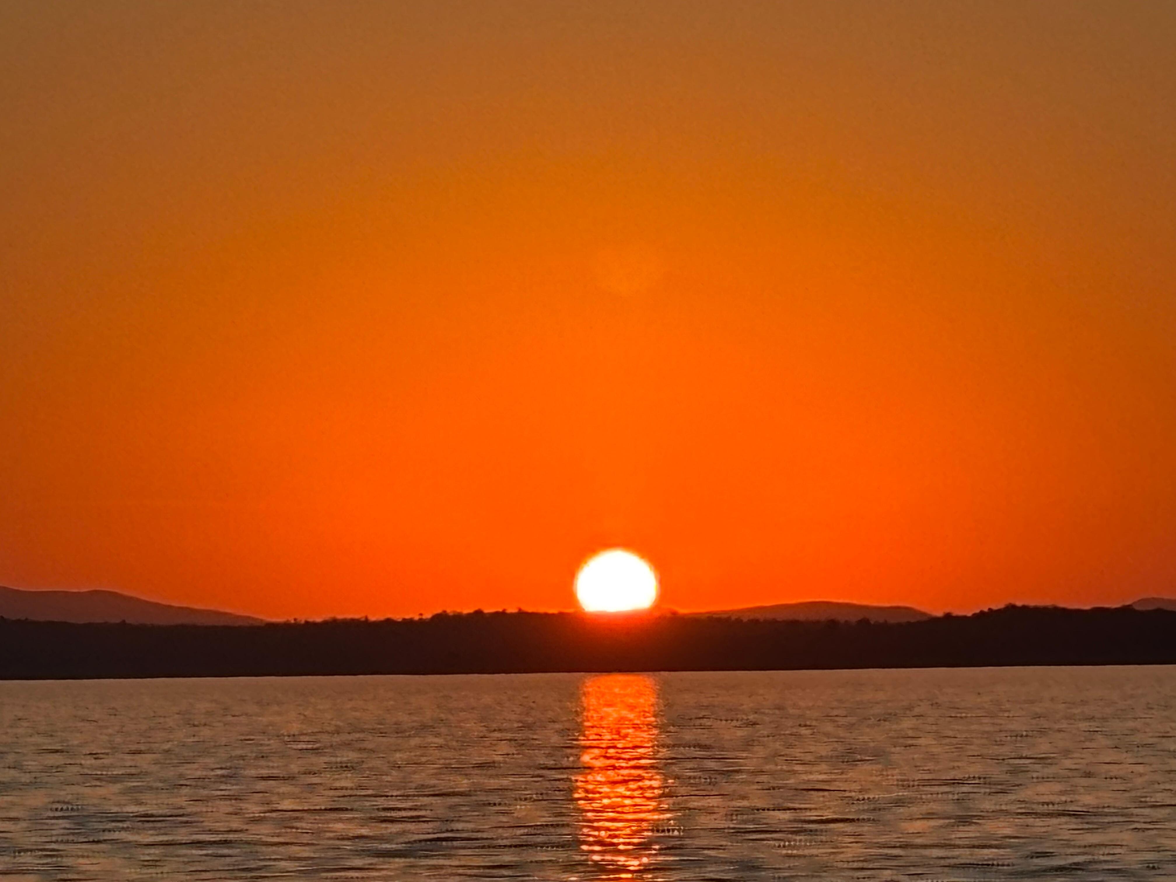 Sunset from the dock