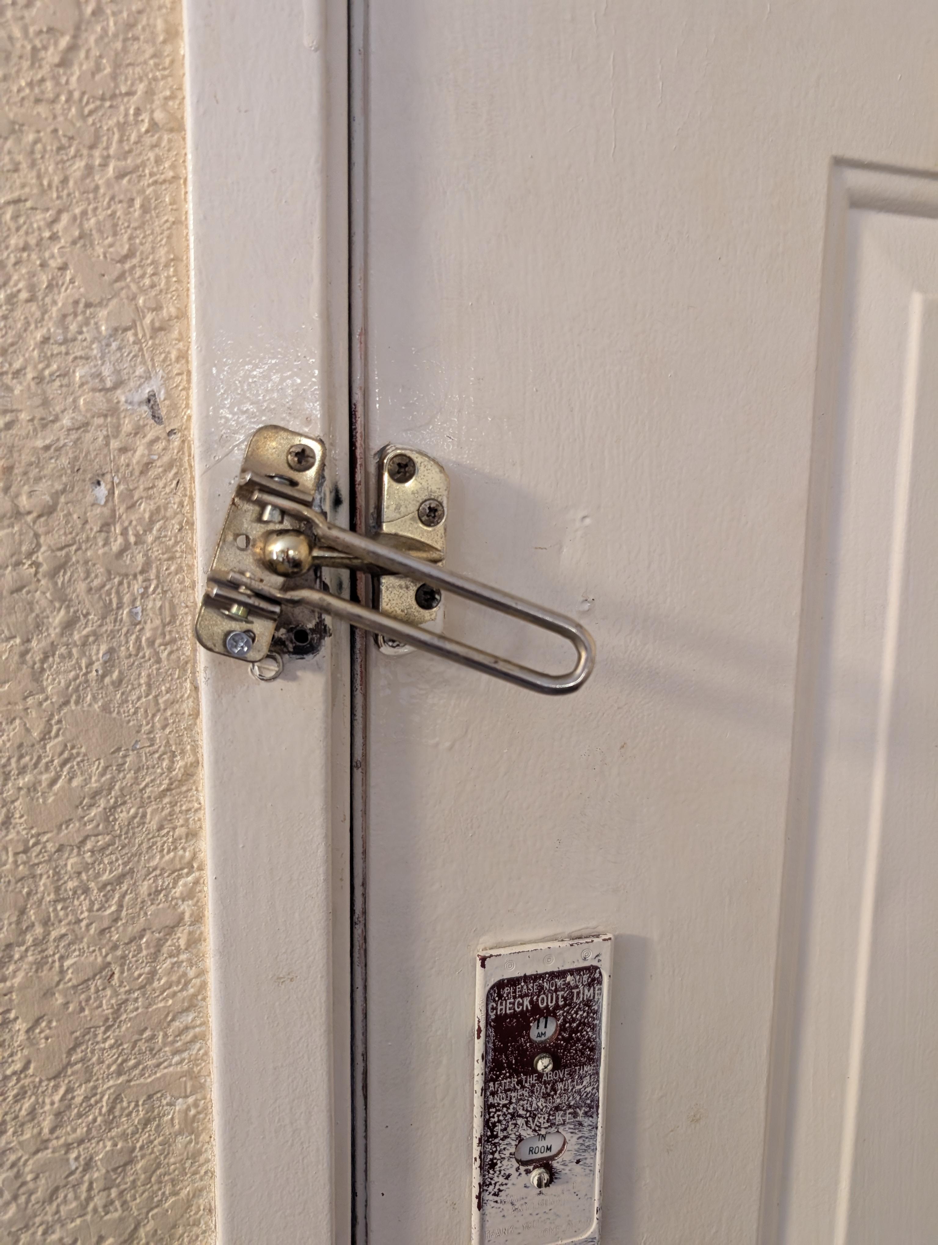 Latch bolt ineffective