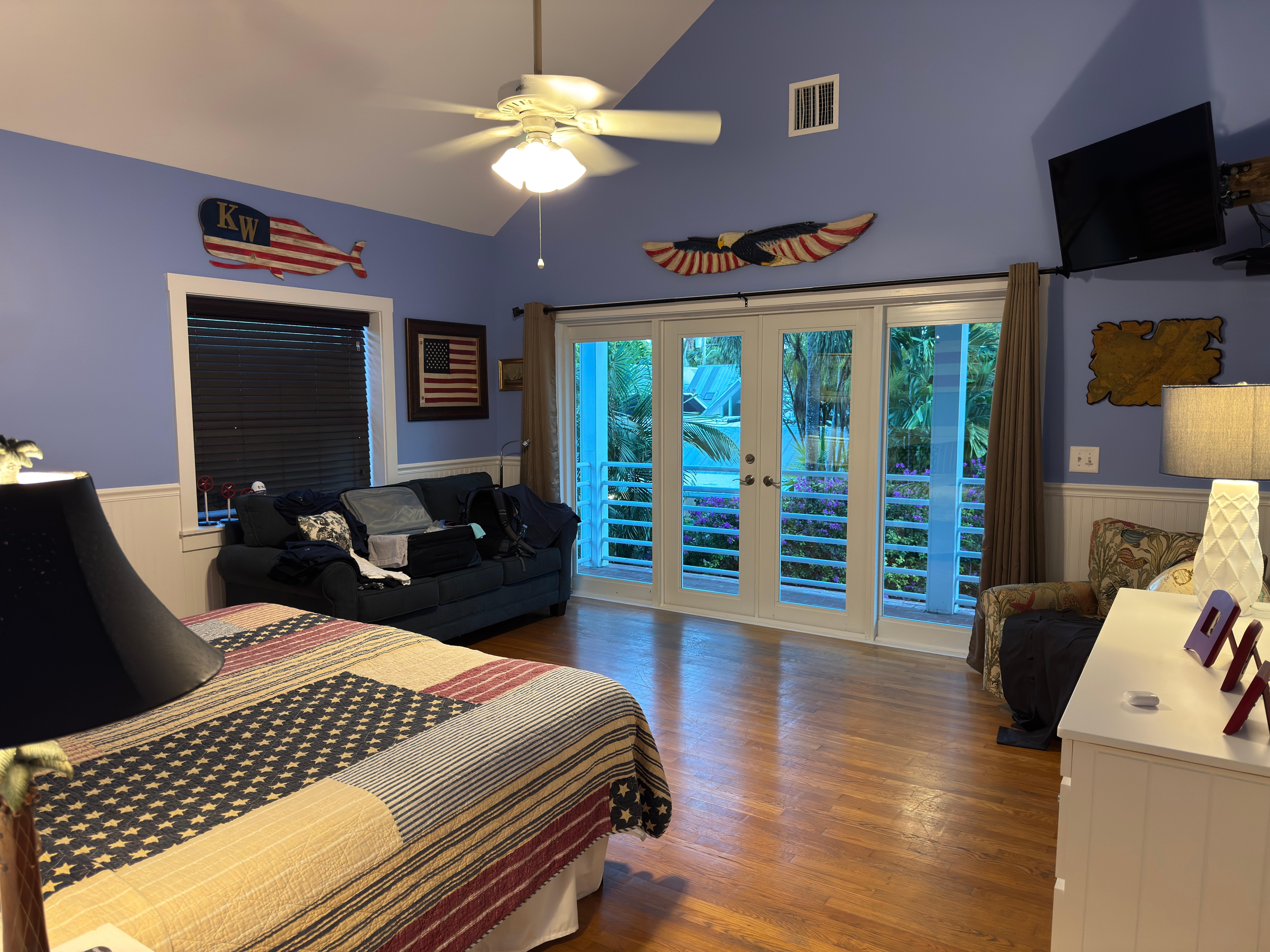 One of the two upstairs suites. 