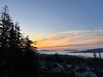 Looking east from the deck.