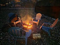The firepit/grill