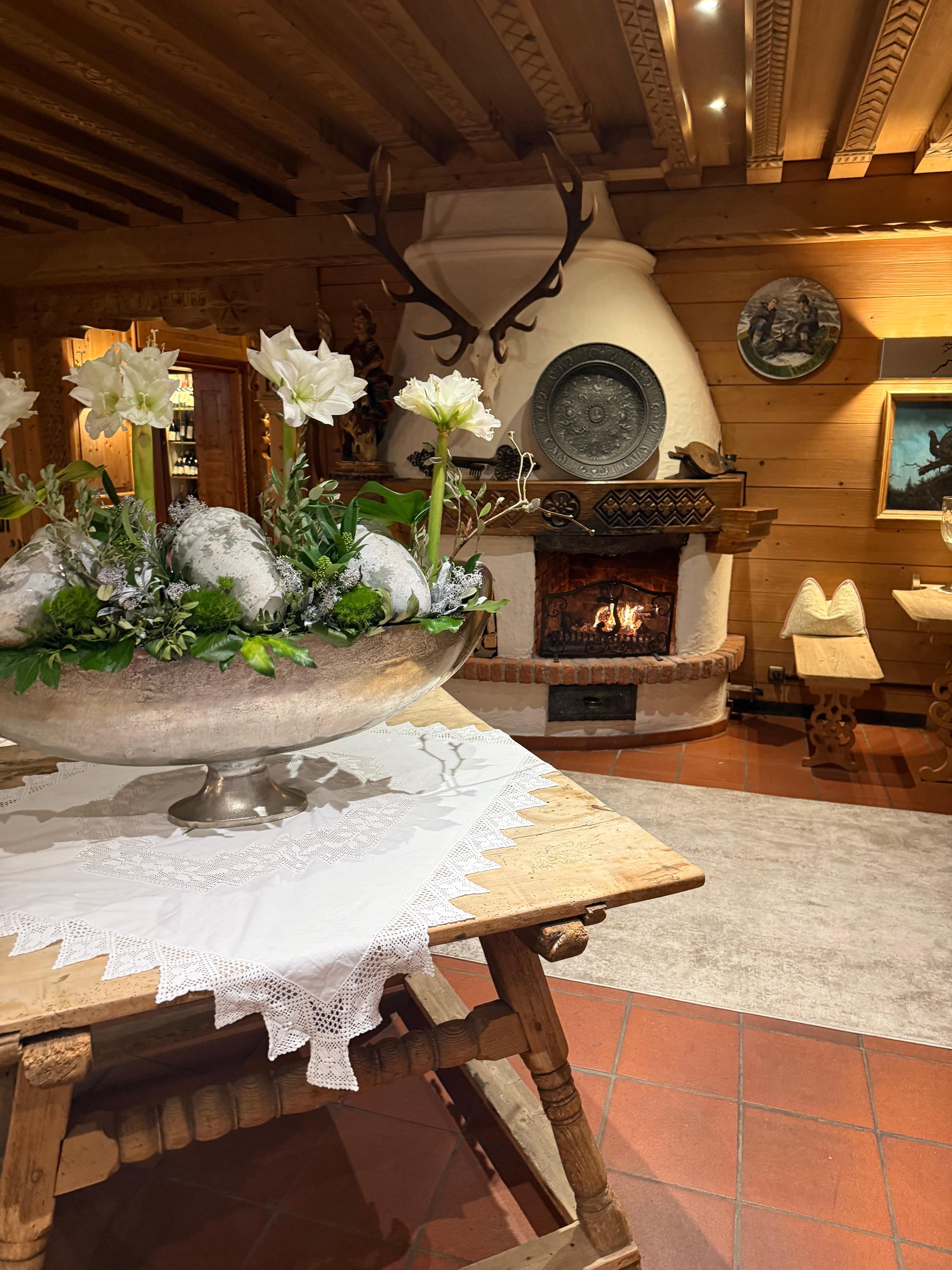 Warm and welcoming reception. 