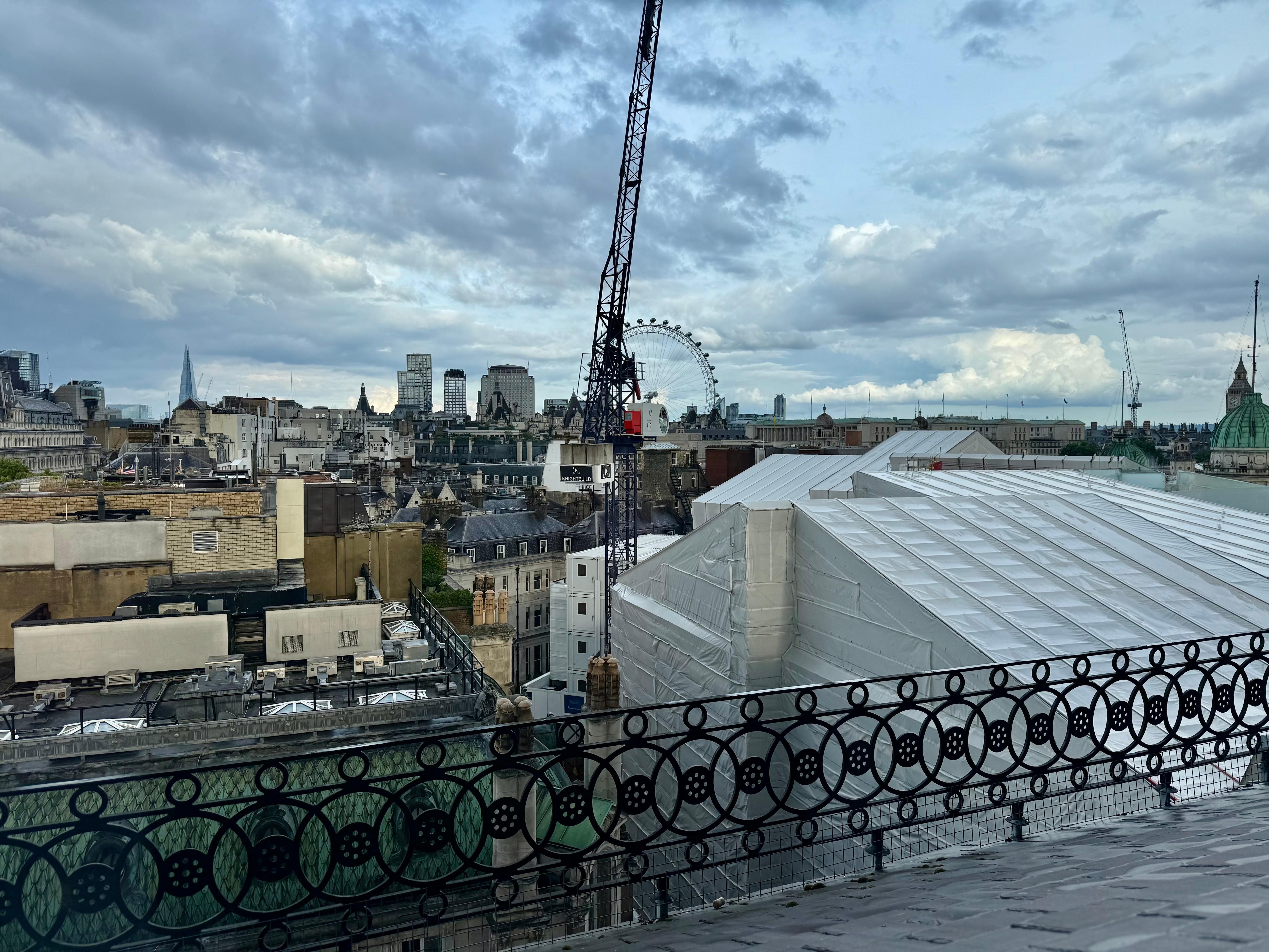 View from the rooftop