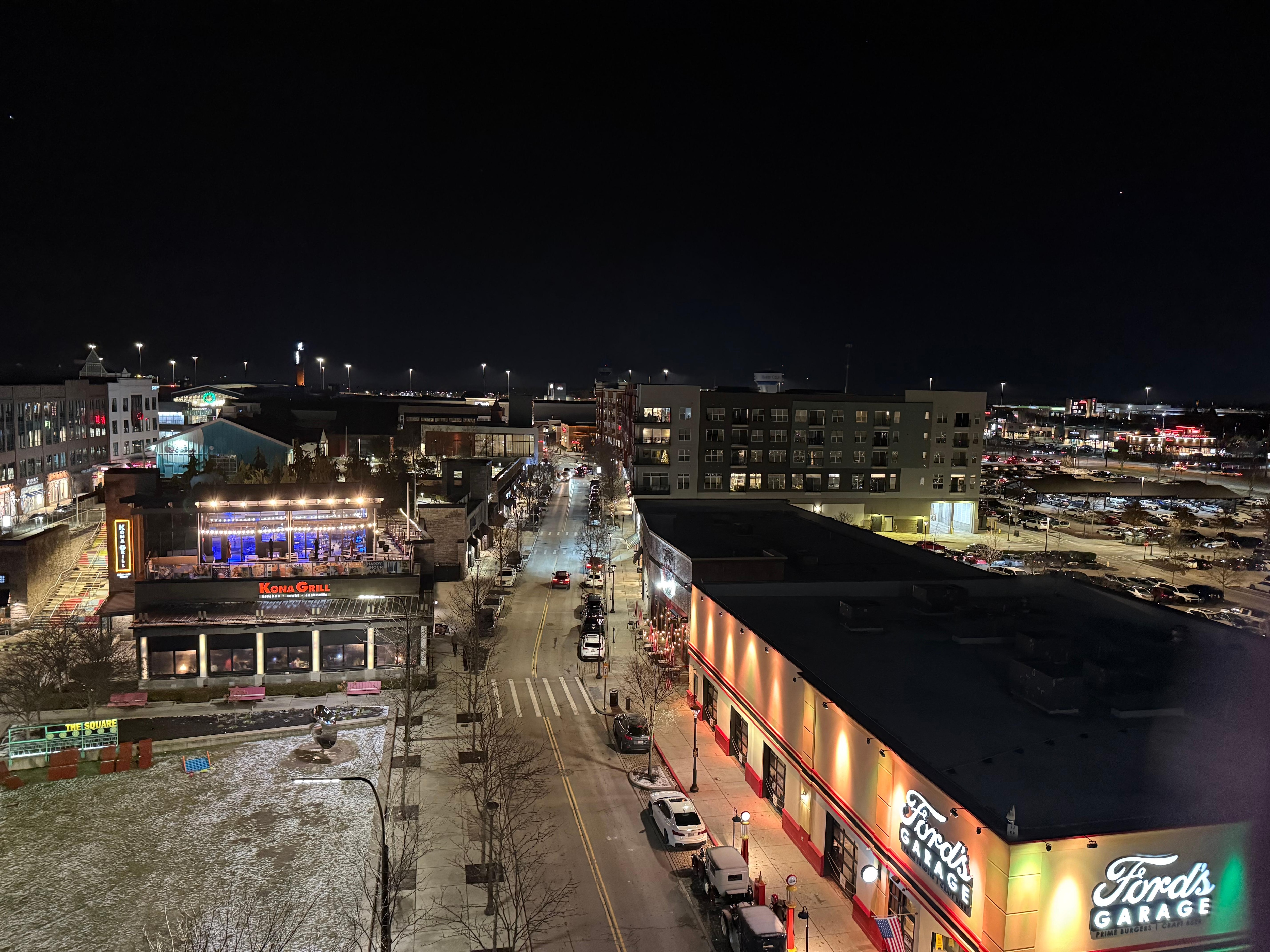 View from the balcony