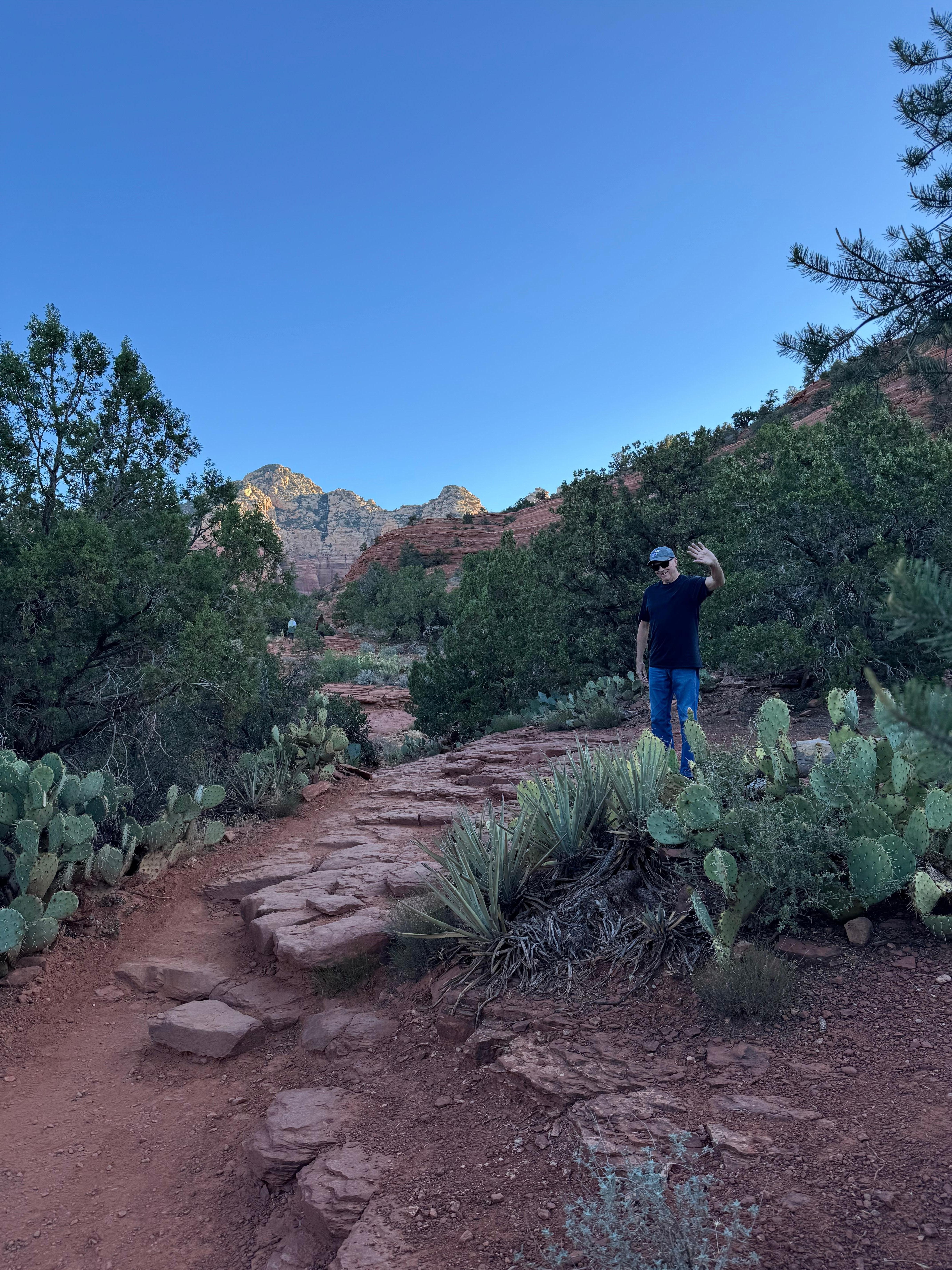 Hiking trail nearby.