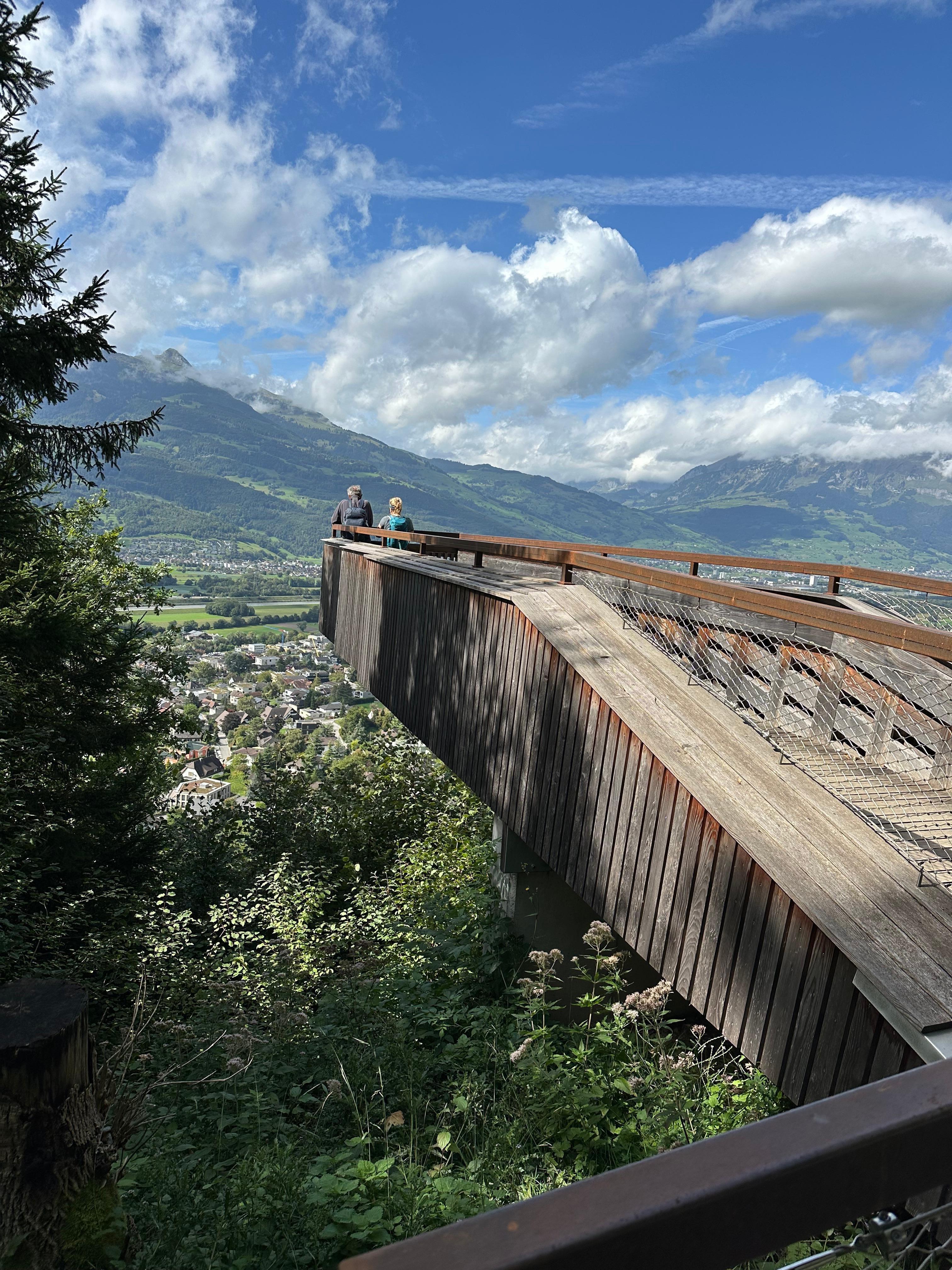 Another hiking trail overlooking the Prince’s vineyards. 