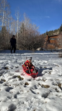 Fun times outside the back yard.