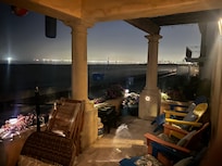 View of Long Beach at night