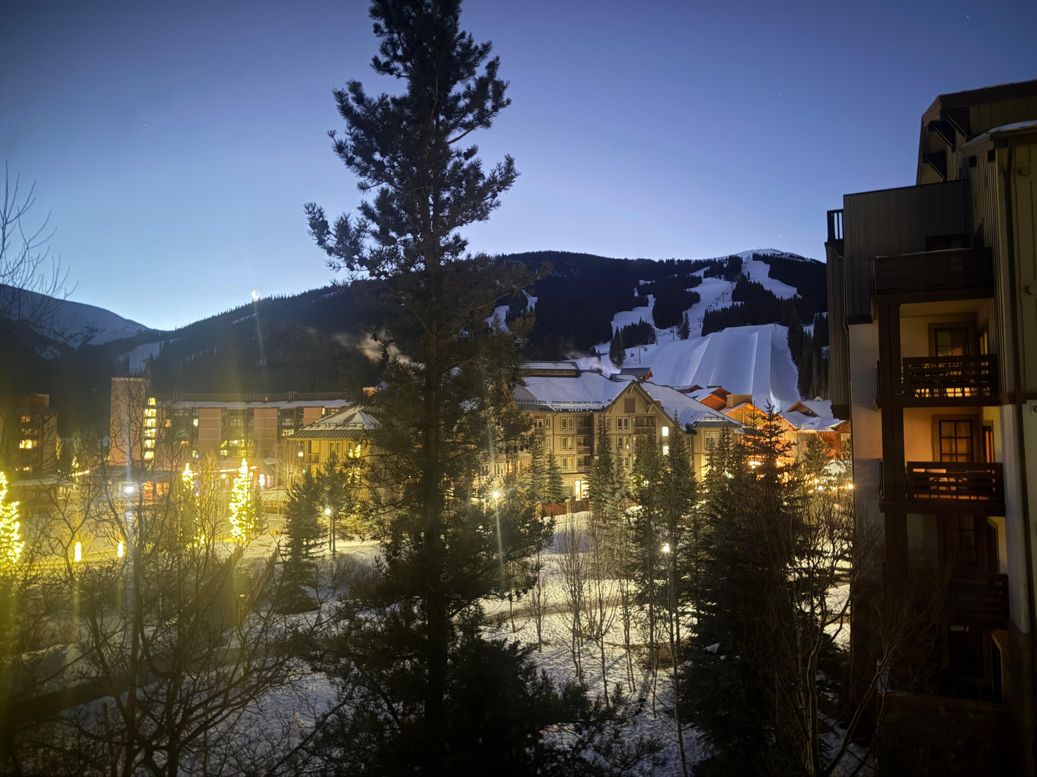 View from the living room.