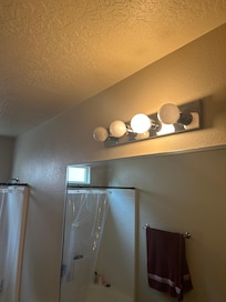 Bulbs burnt out in guest bathroom