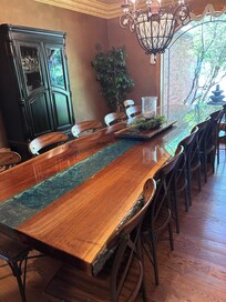 Beautiful furniture yet welcoming and felt like home.