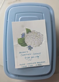 Welcome treat! So thoughtful!