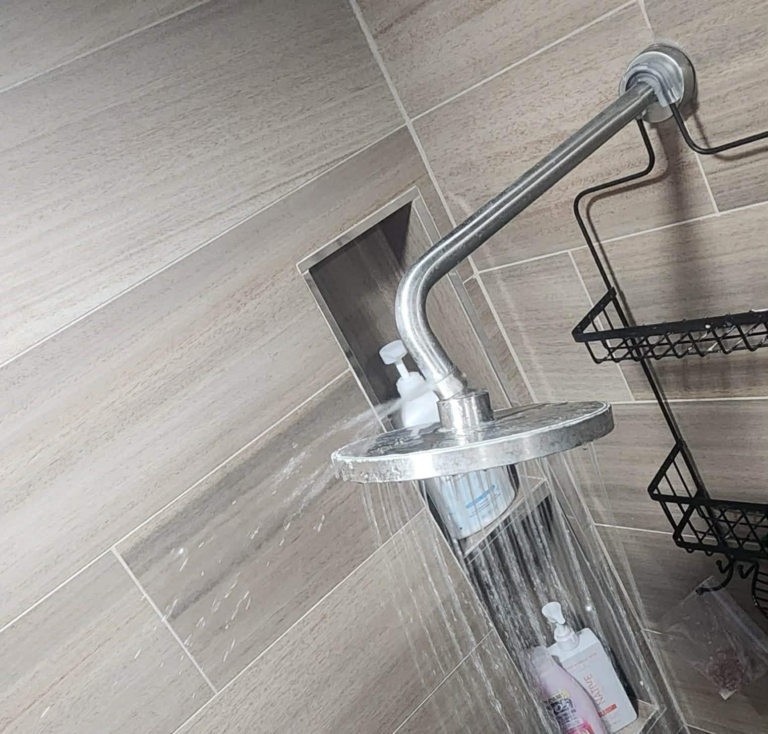 Shower head leak