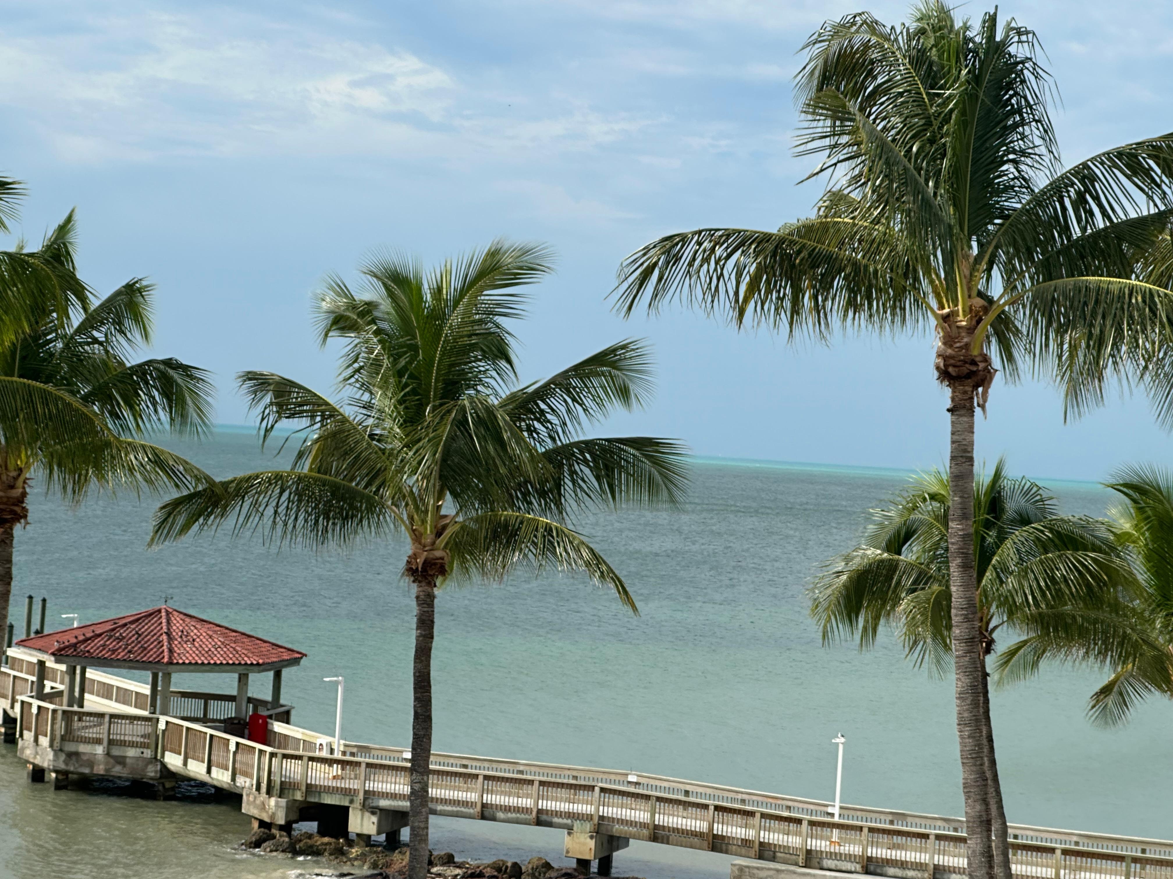 View from our balcony 