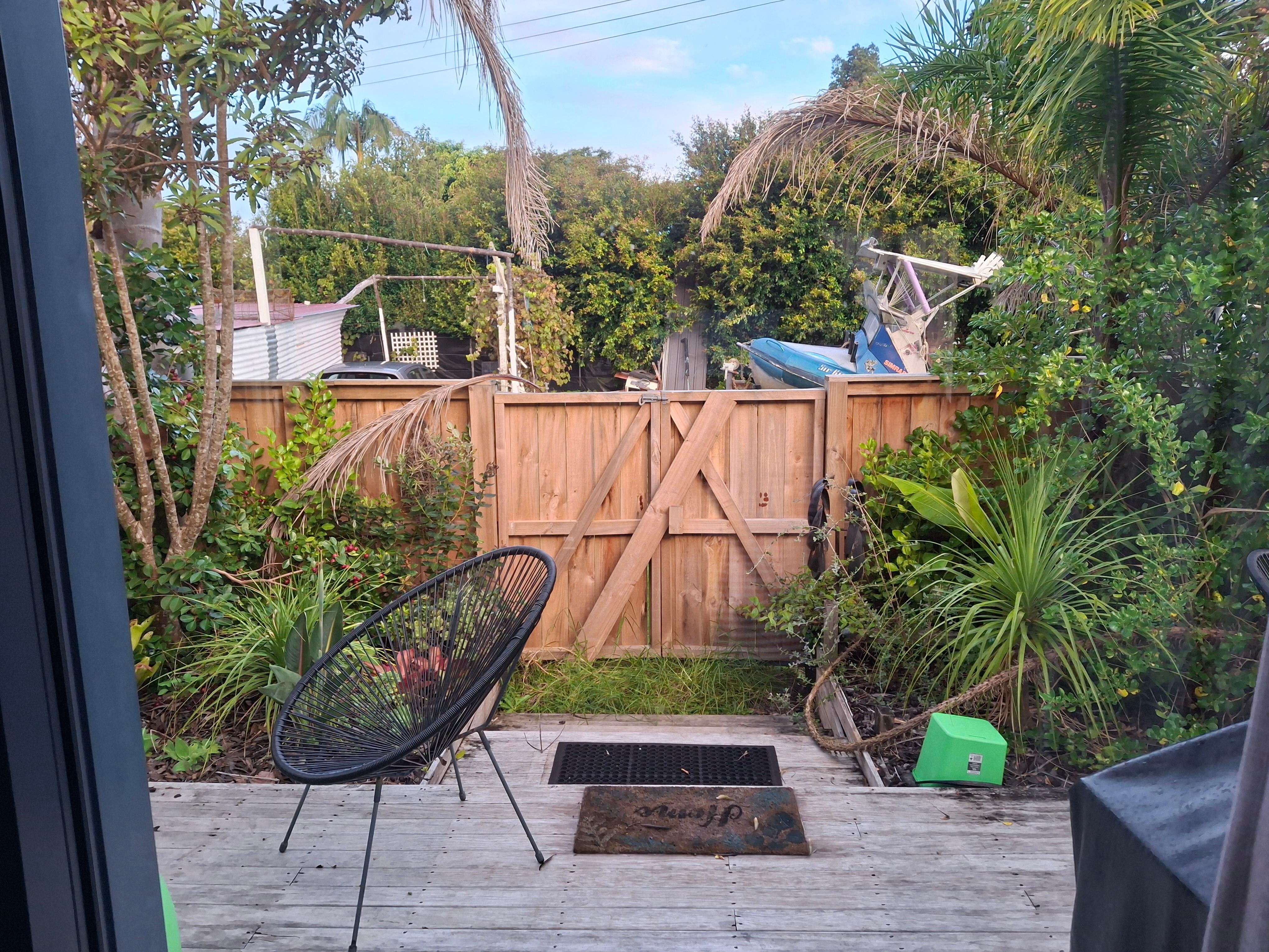 View from back balcony