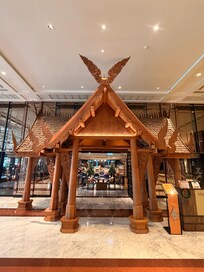 Yes room downstairs, get the iced coconut coffee !