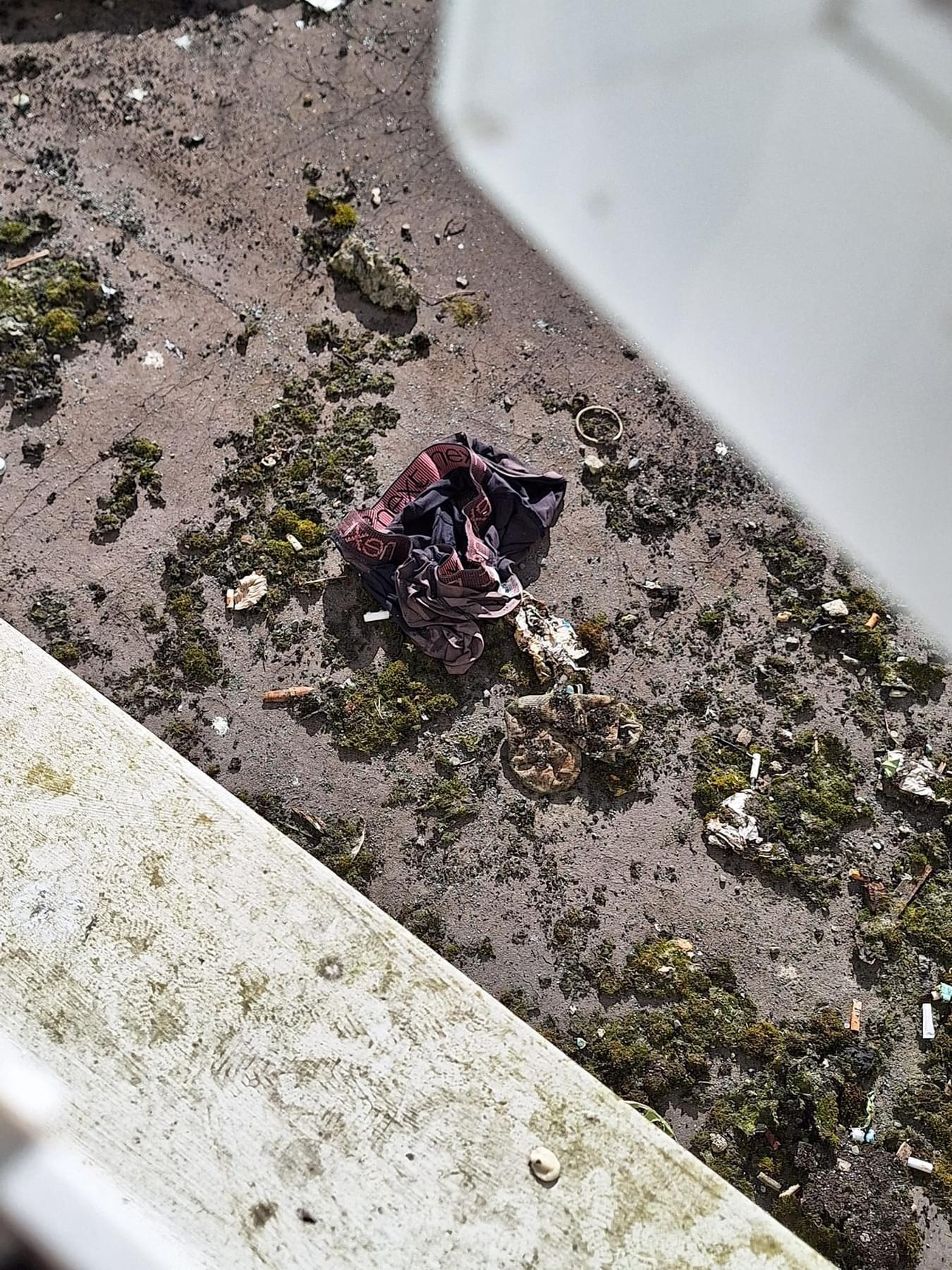 Dirty underwear