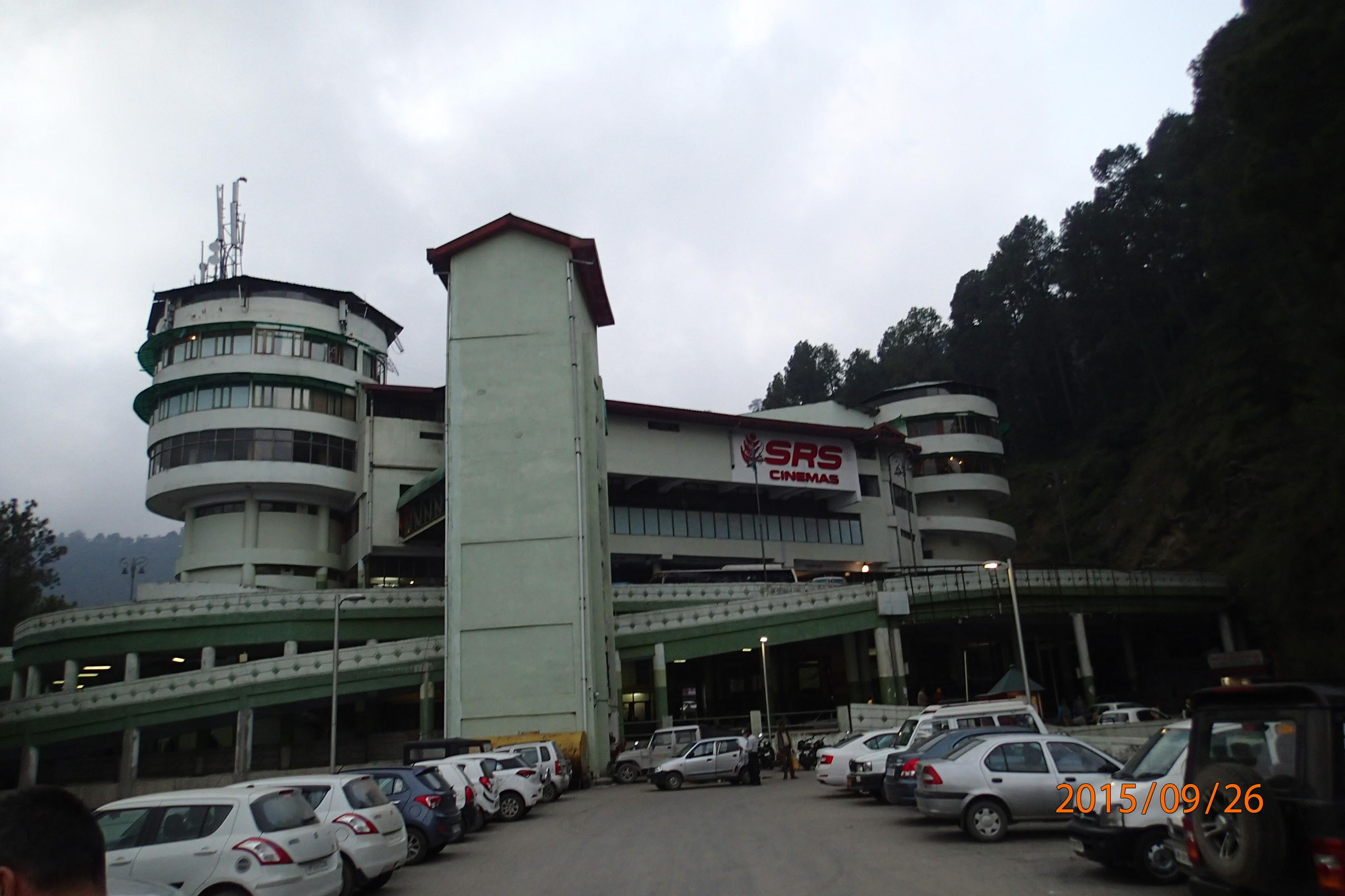 Hotel from parking lot. 