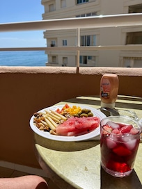 Gekühltes Obst am Nachmittag