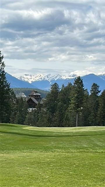 View from golf course