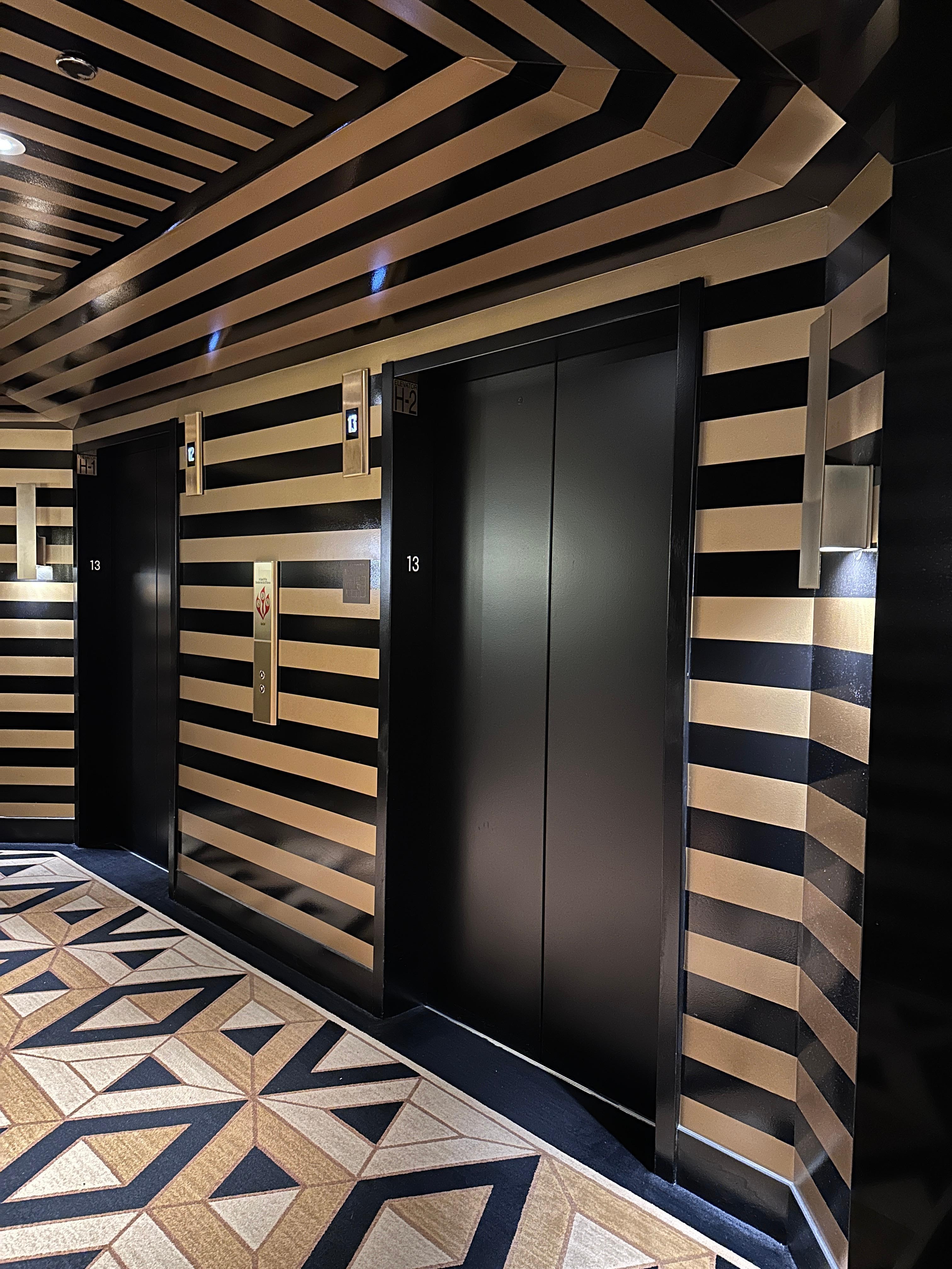 They go all in on art deco design