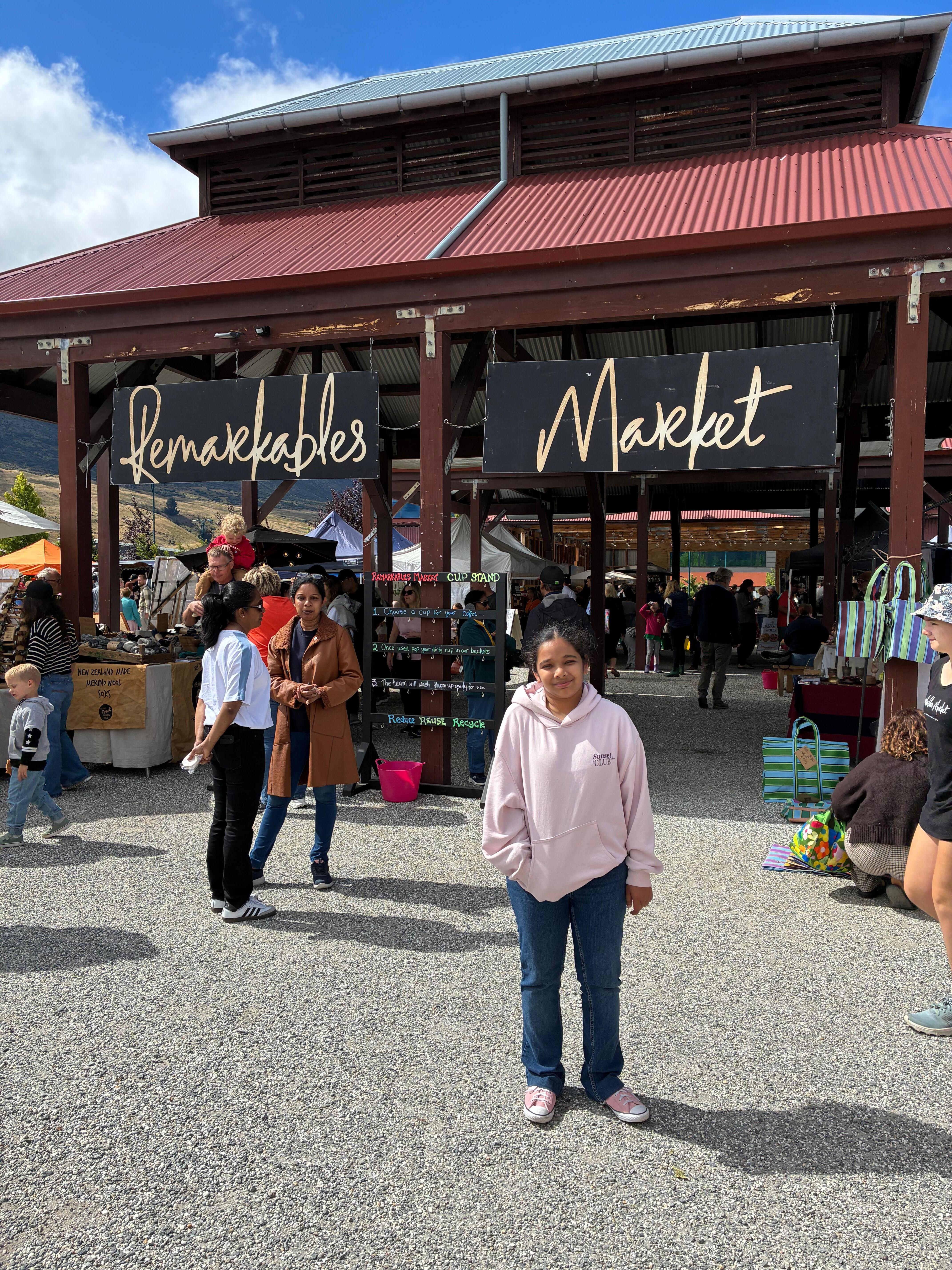 Remarkables farmers market.
