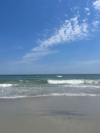 Private beach access... not crowded at all