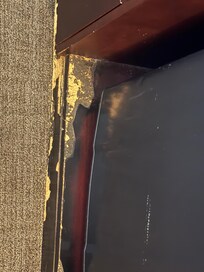 Floor was peeling and needed to be redone