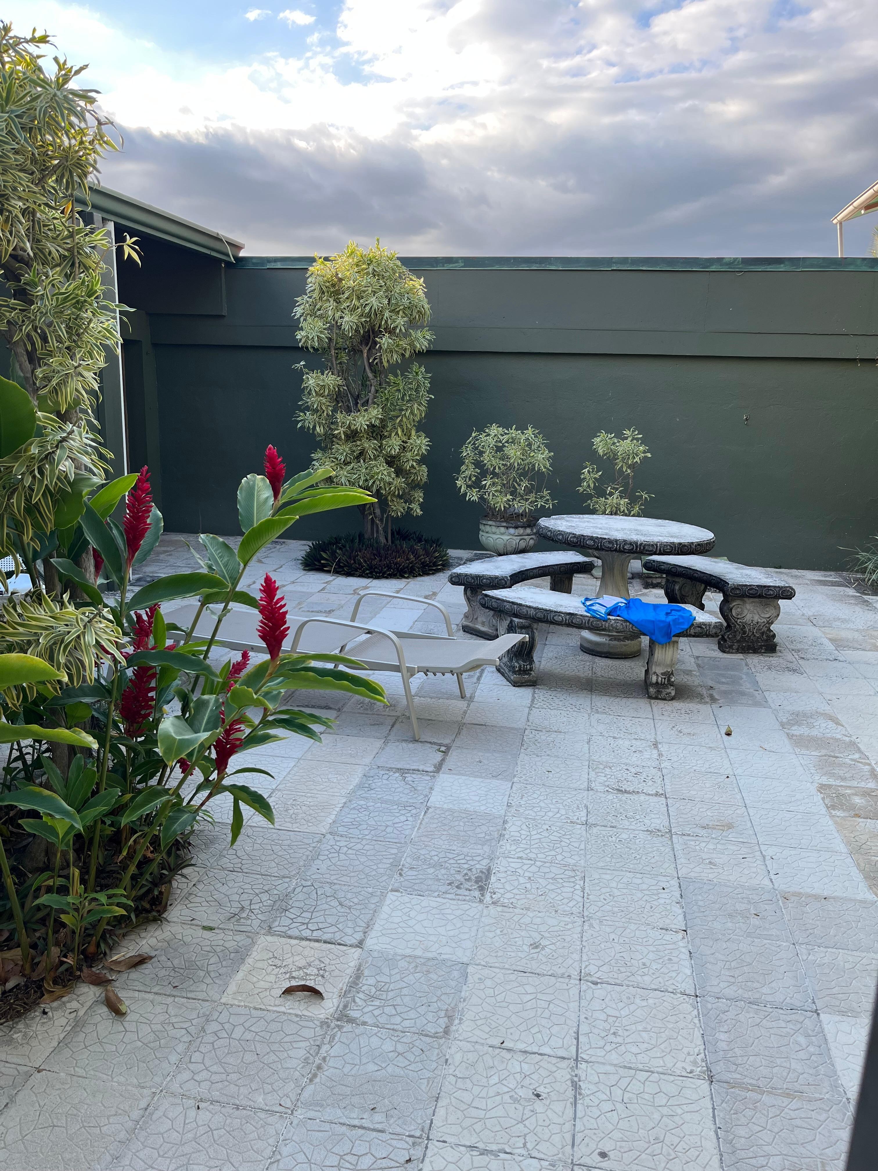 Beautiful, relaxing patio.