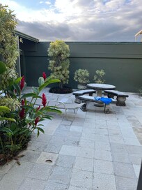 Beautiful, relaxing patio.