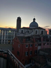 Sunset from our balcony