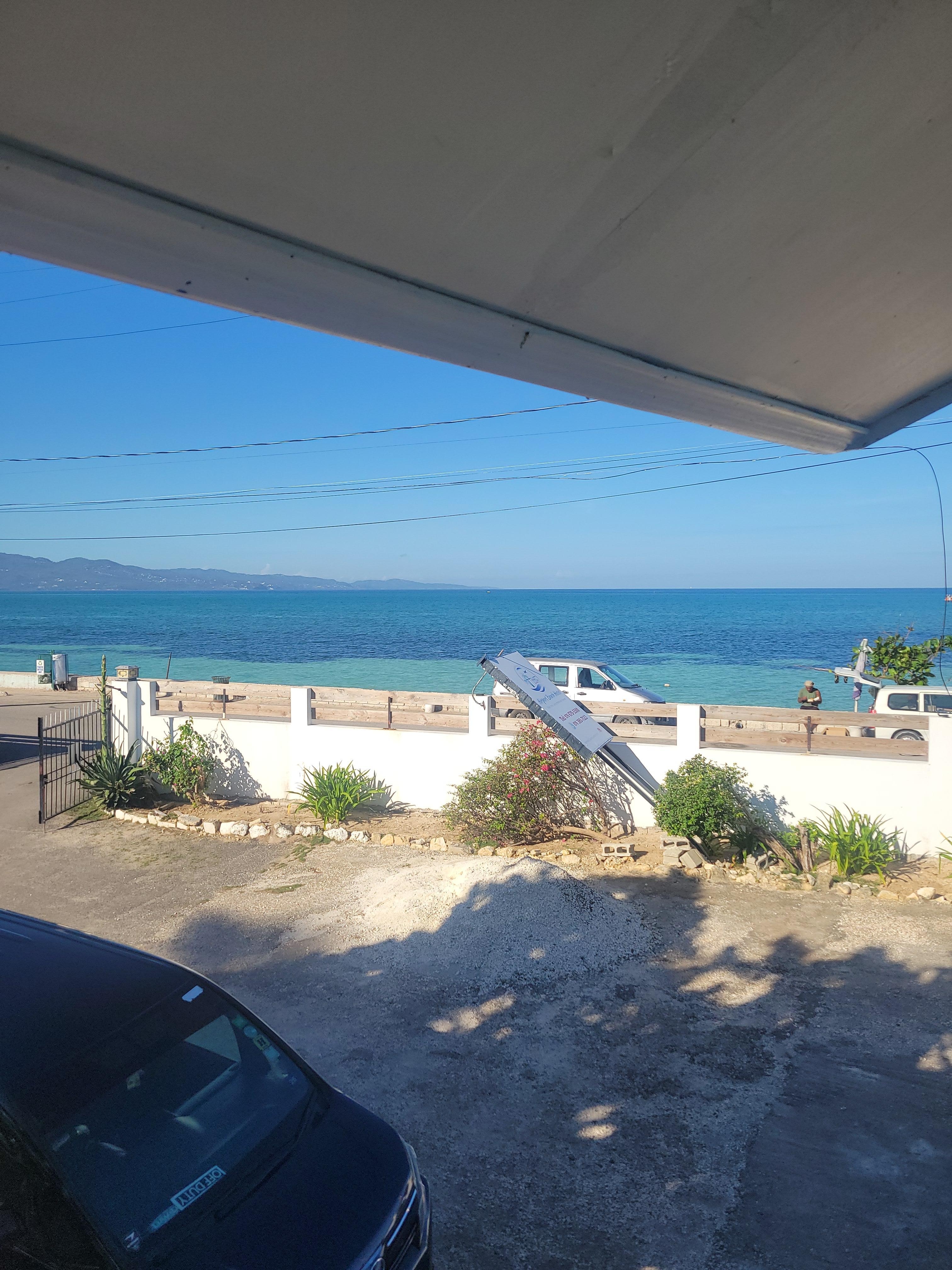 View from my 2nd floor room.  