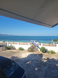 View from my 2nd floor room.