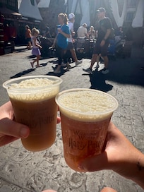 Finally got to try butter beer!