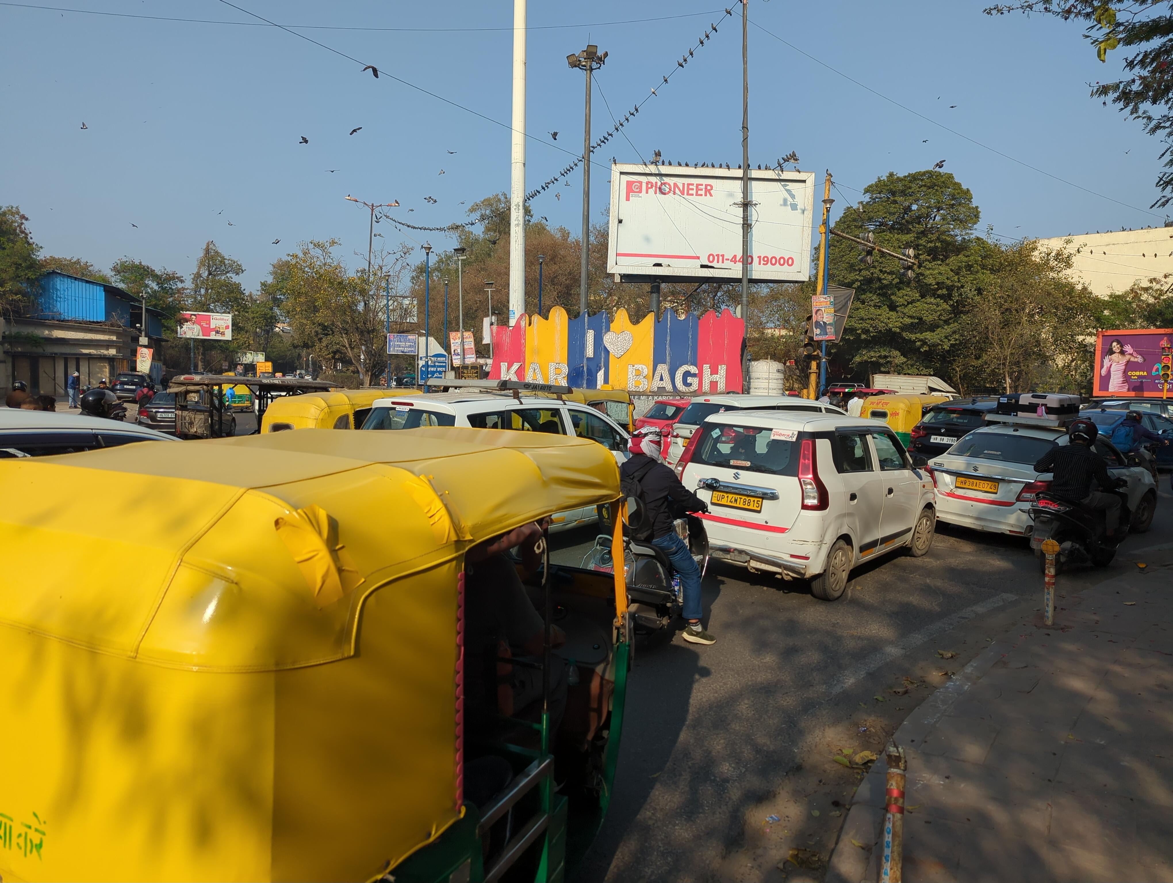Intersection between hotel and metro