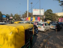 Intersection between hotel and metro
