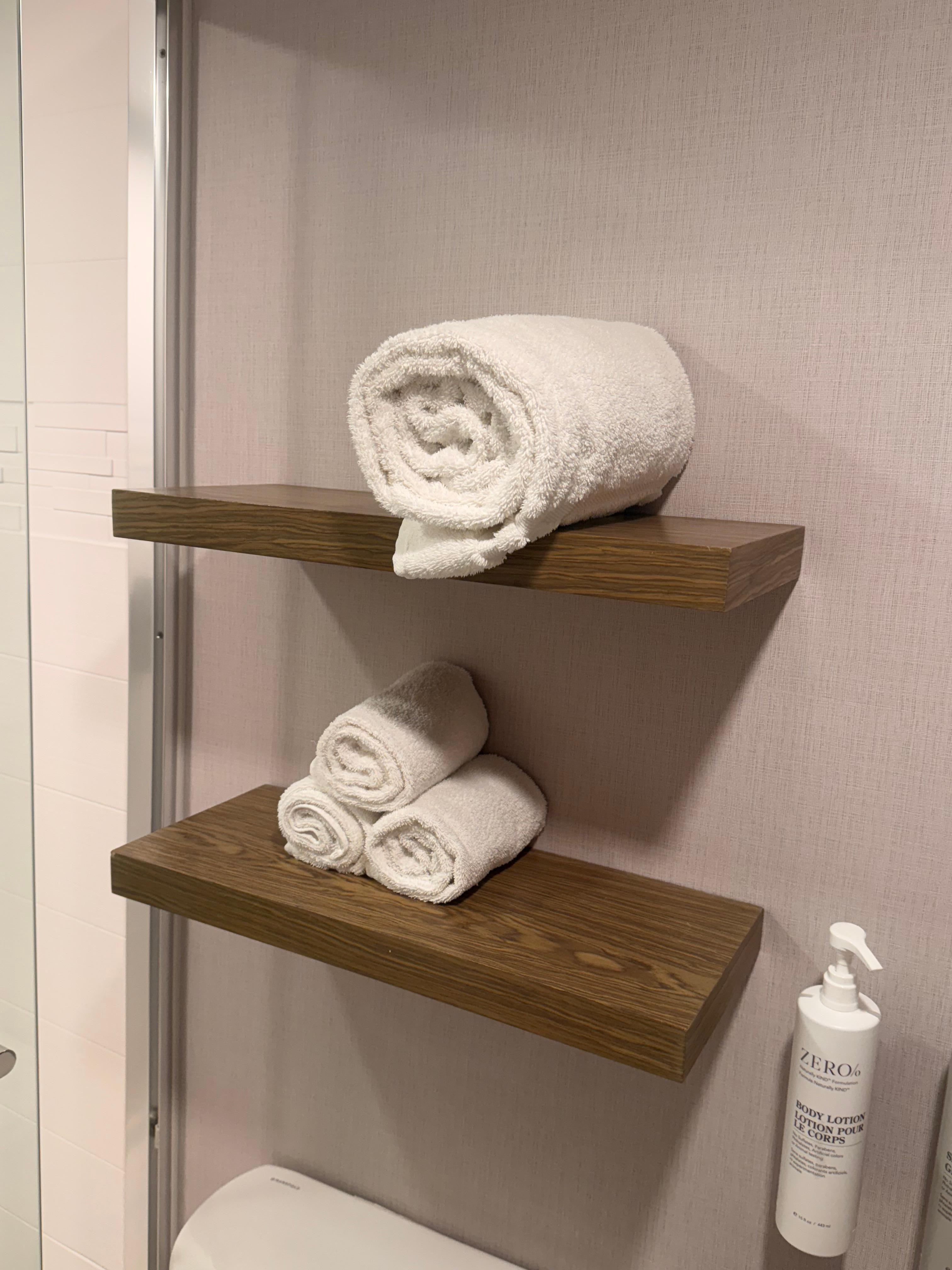 Towels not replaced for 2 days 