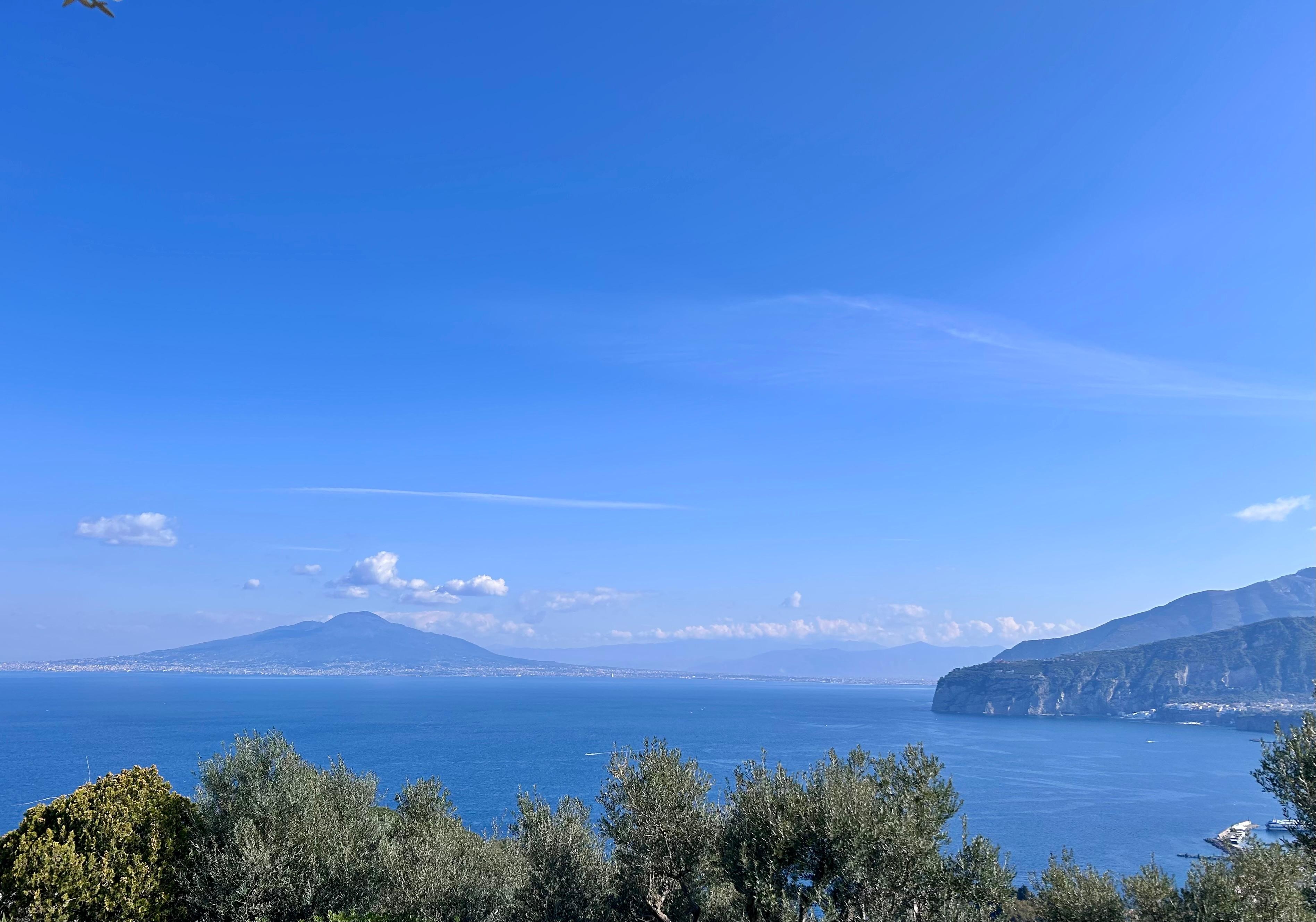 The view at breakfast. 