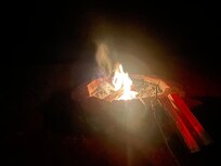 Nice fire ring to end the night