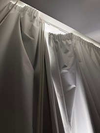 Another angle of the broken curtain