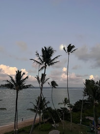 Great view from balcony.