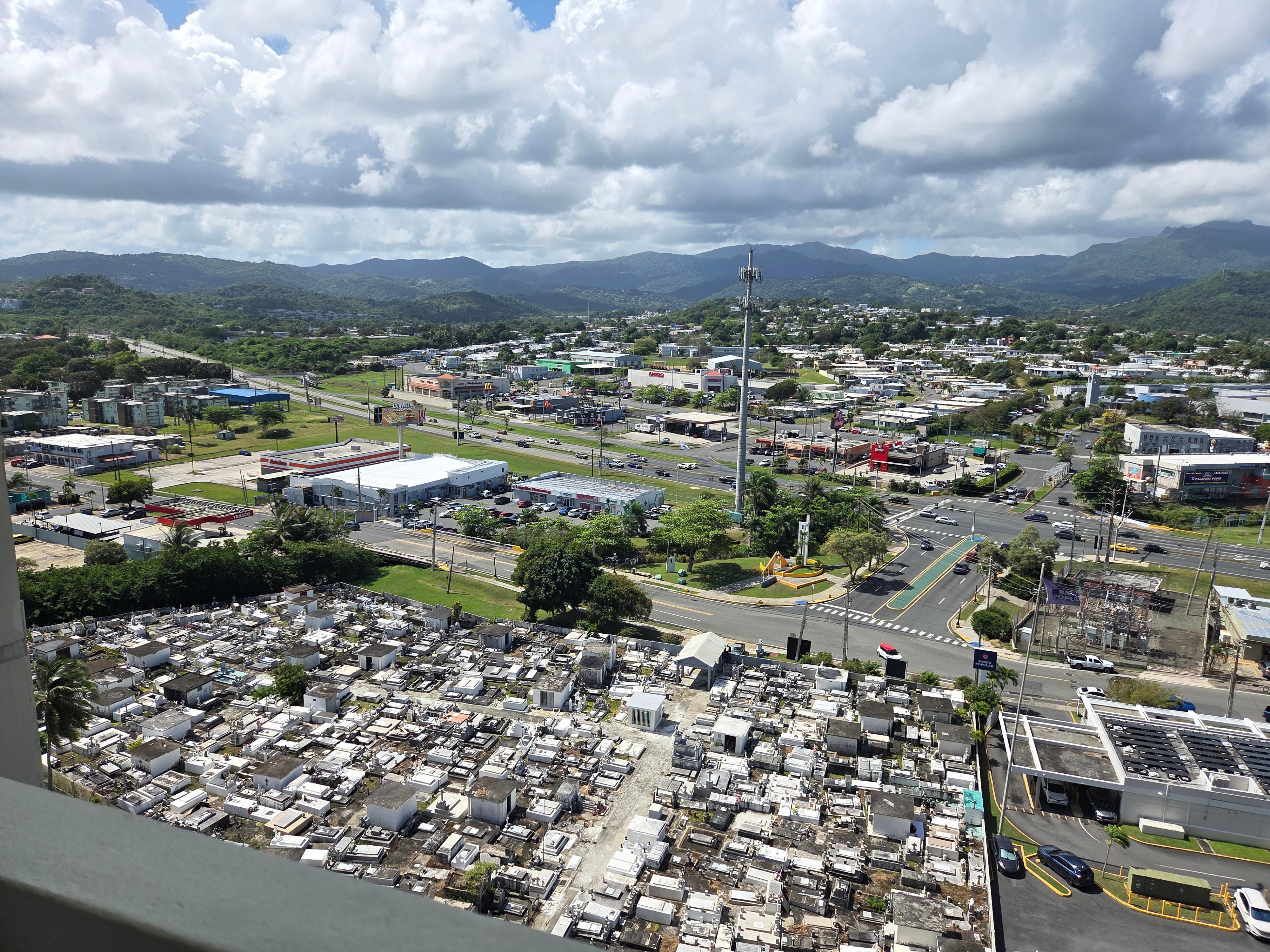 View from front of condo