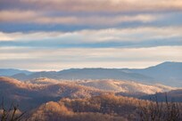 1 Top of the mountain view from hiking trail